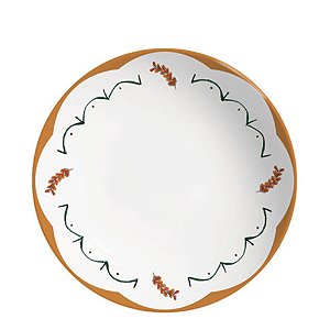 BRACIERA - PRATO FUNDO 25 CM - CAIXA C/ 6 PEÇAS