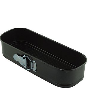 ANTIADERENTE - FORMA DE PAO C/ FUNDO REMOVIVEL 31 X 12 X 7CM