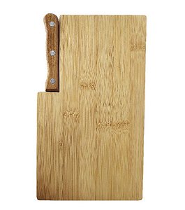 ECOKITCHEN - TABUA C/ FACA 25 X 14,5 X 1,2 CM