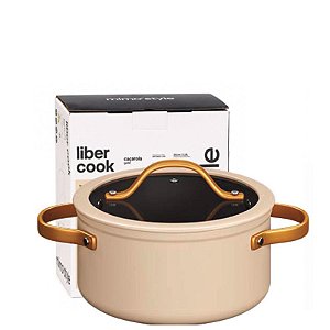 LIBER COOK GOLD  - CACAROLA Ø20 X 10 CM - 2,8 L