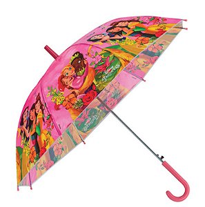 SOMBRINHA PRINCESAS ROSA AUTOMATICA Ø48CM