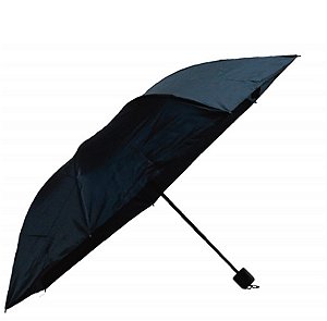 GUARDA CHUVA DE BOLSO RETRATIL PRETO Ø59CM