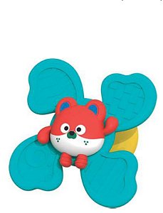 ZIPPY INFANTIL - SPIN COM VENTOSA RAPOSA 13 X 4,5 X 13 CM