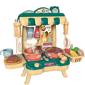 ZIPPY - COZINHA 34 PCS CASA ENCANTADA VERDE