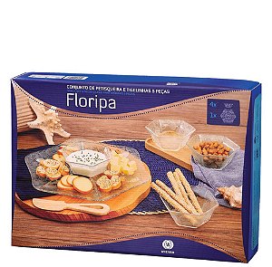 FLORIPA - CJ PETISQUEIRA 30CM + 04 TIGELINHAS 243 ML