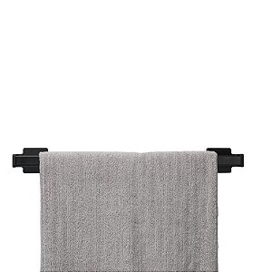 BLACK SUSPENSA 3M - PORTA TOALHA - 51 X 6 X 6 CM