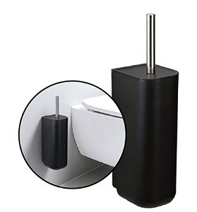 BLACK SUSPENSA 3M - PORTA ESCOVA SANITARIA - 10,5 X 8,5 X 36 CM