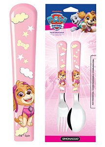 DISNEY CARTELA - CJ TALHER 2 PCS PATRULHA CANINA SKYE