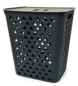 CESTO P/ ROUPAS 60L - 48,8 X 39,2 X 53,5 CM