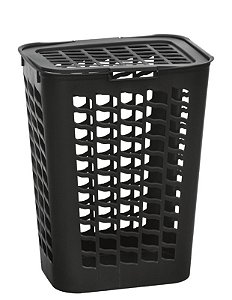 CESTO TELADO RET 27L PRETO