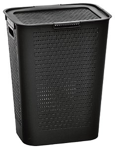 CESTO RATTAN RET 55L PRETO