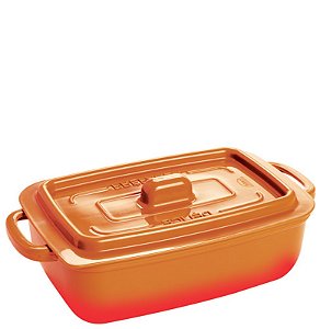 SUPREME - POTE RET 1,12L LARANJA