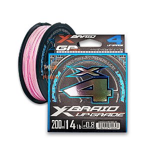 Linha Multifilamento 200m X-Braid Ygk Upgrade x4 Branca