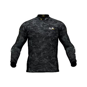 Camisa Pesca Presa Viva Dry Flex Poliéster c/ Elastano Uv50+ Robalo 06