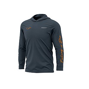 Camisa Pesca Capuz Presa Viva Uv50+ PSVA Poliamida 12