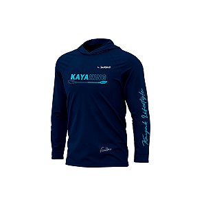 Camisa Pesca Capuz Presa Viva Uv50+ PSVA Poliamida 19 Baca
