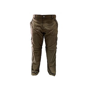 Calça 2 em 1 Presa Viva c/ 8 Bolsos Proteção Uv50+ Poliamida - Escolha Cor