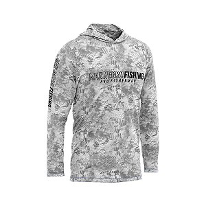 Camisa Pesca Mar Negro X-Protection Sublimada Uv50+ Clear