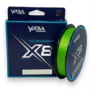 Linha Multifilamento 150m Yara Tournament x8 100% PE - Escolha Diâmetro