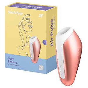 Vibrador Sugador de Clitóris Love Breeze - Recarregável - Satisfayer