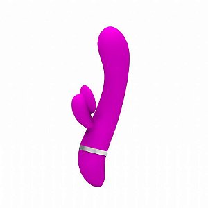 Vibrador Bert Pretty Love - Ponto-G e Clitóris - 30 Velocidades