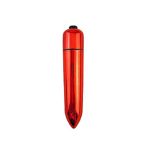 Vibrador Bullet 9 x 1,8 cm - Vermelho