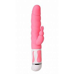 Vibrador Steven 16 Vibrações  Jack Rabbit - Rosa - Pretty Love