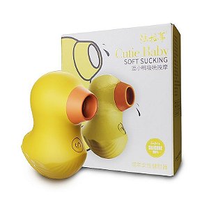 Estimulador de clitóris Pato com Pulsação - Cutie Baby