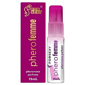 Perfume Afrodisíaco Phero Femme Feminino 15 ml - For Sexy