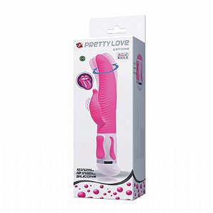 Vibrador Com Estimulador Clitoriano Antoine - Pretty Love