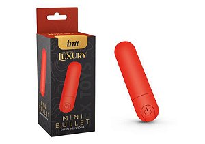Mini Bullet Com Vibrador Luxury - Vermelho