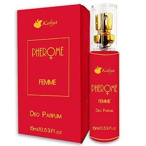 Perfume Feminino Afrodisíaco Pherome Femme 15ml - Kalya