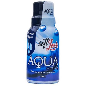Aqua Extra Luby Lubrificante Siliconado 30ml - Soft Love