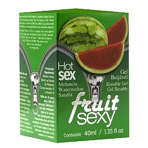 Gel Beijável Sexy Fruit - Melancia