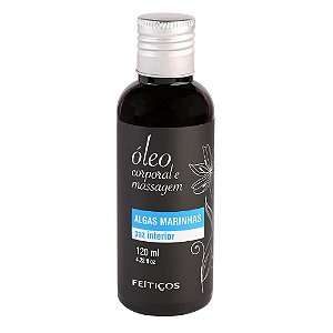 Óleo Aromático Para Massagem 120 Ml Algas Marinhas