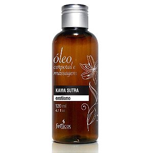 Óleo Aromático Para Massagem -Erotismo- 120 ml -Kama Sutra