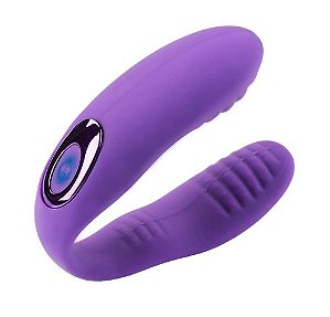 Vibrador de Casal Com Controle 10 Vibrações - Recarregável