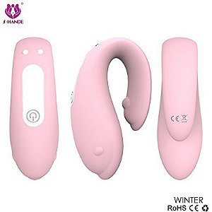 Vibrador de Casal Golfinho Recarregavel - Winter S-Hande