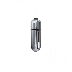 Vibrador Mini Bullet 1 Vibração - Cromado