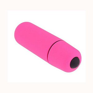 Vibrador Mini Bullet 10 Vibrações - Rosa