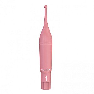 Vibrador Estimulador de Clitoris Com Ponta Arredondada Rosa