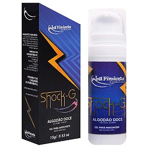 Excitante Shock-G Gel Eletrizante 15G - La Pimienta - Algodão Doce