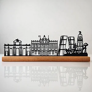 Escultura Skyline de Madrid – Arte Decorativa Urbana