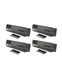 KIT 4 FORMAS LATERAL REMOVÍVEL TIRAMISU SLICE CAKE BOLO DE FATIA INOX 30X10X6 CM