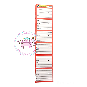 Etiquetas Auto Adesivas Lisas 60 un