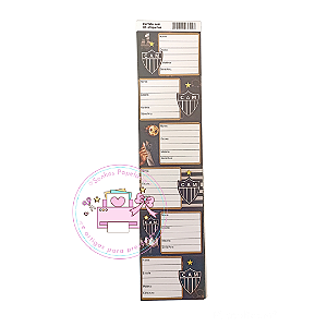 Etiquetas Auto Adesivas Atlético Mineiro 60 un