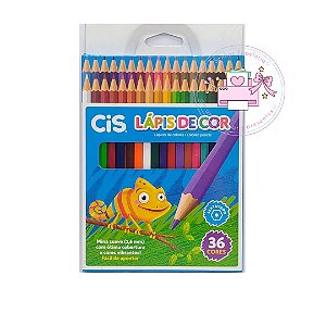 Lápis de Cor Cis 36 Cores