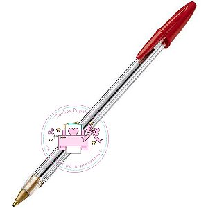 Caneta Esferográfica BIC Cristal Vermelha