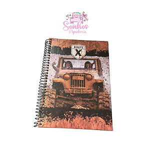 Caderno Route X - Maxicars 96F Masc.