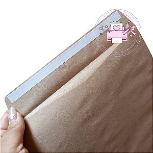 Envelope Pardo c/ Lacre para Doc.